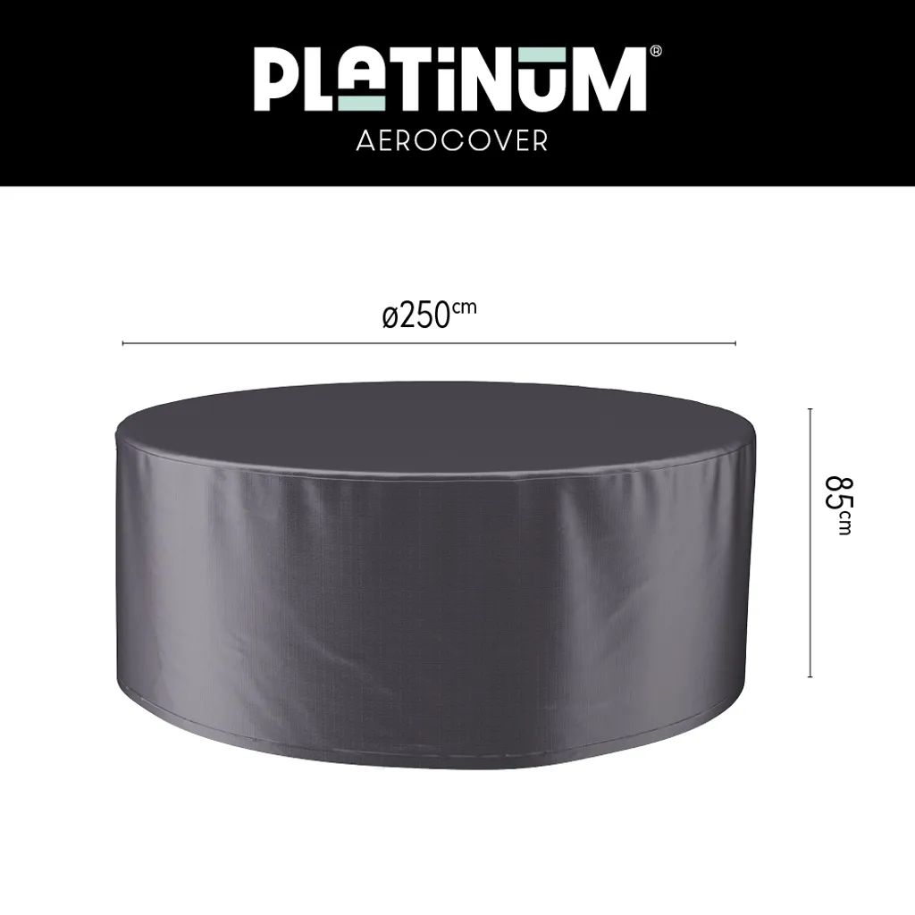 Platinum | AeroCovers | Dining Set Cover | Round | - Image 4