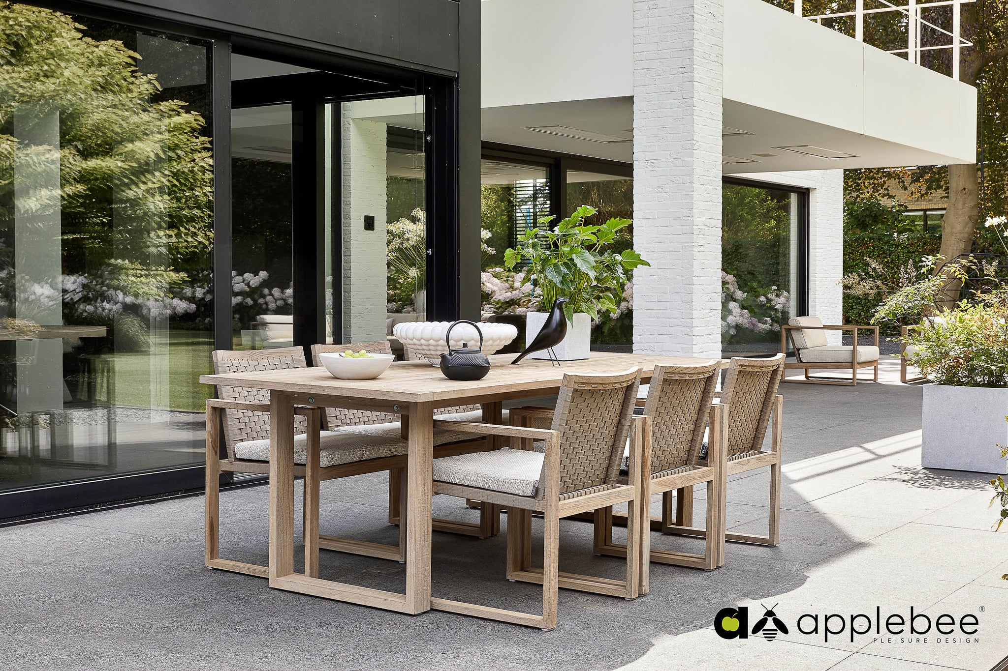 Antigua tuintafel | 240 x 95x 76 cm - Image 3