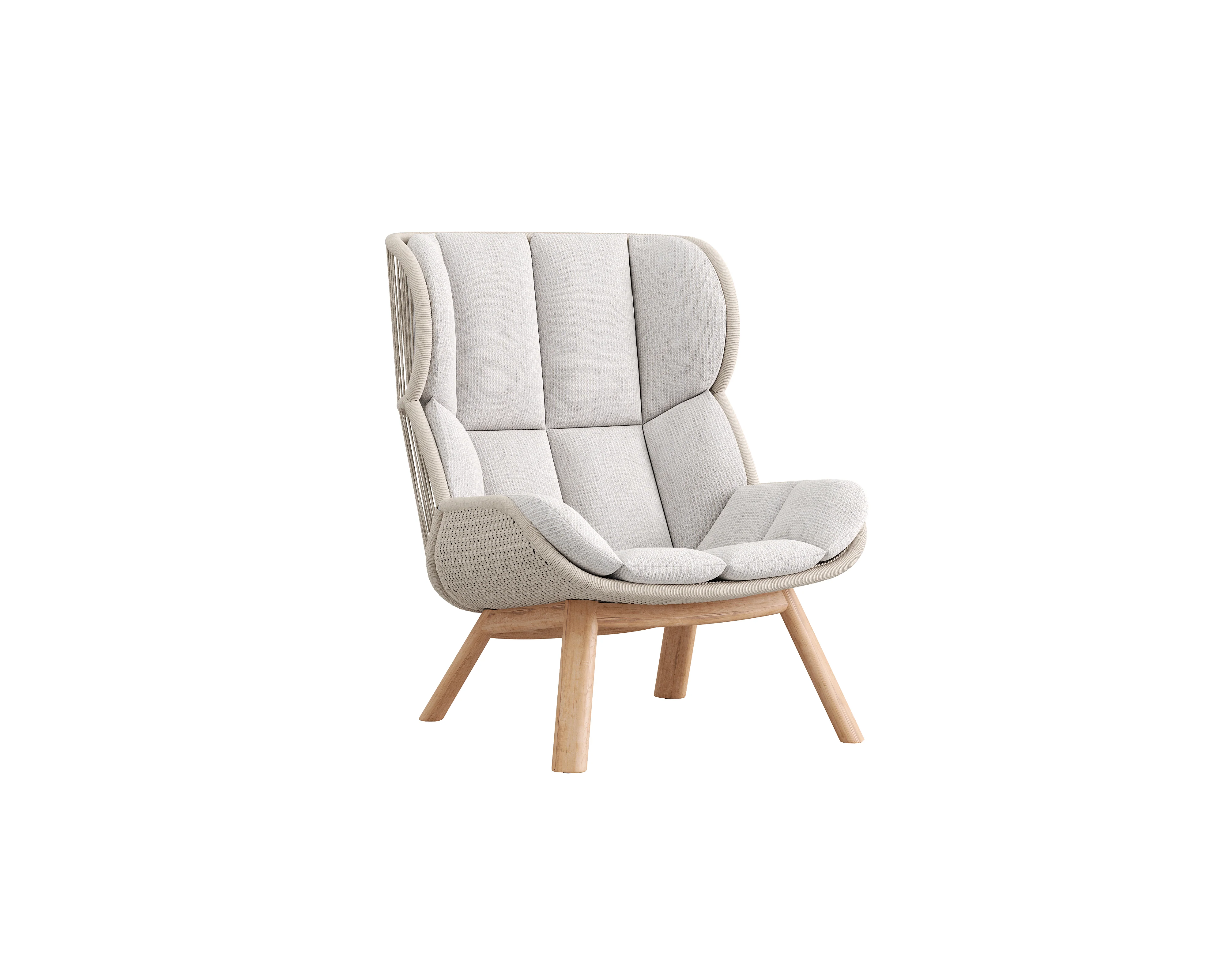 Barrel | fauteuil stoel | hoge rug | incl. kussens - Image 3