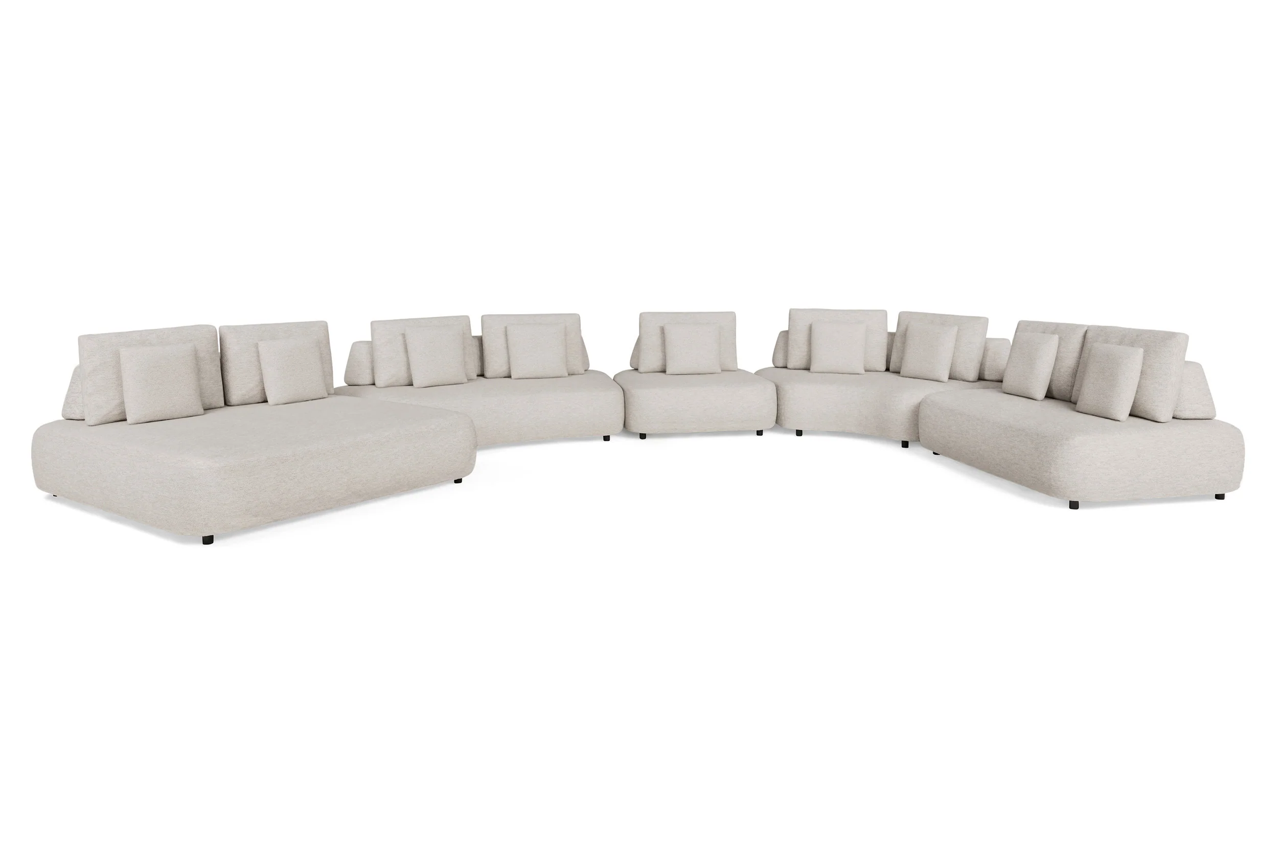 Suns | Blocchi | Loungeset | 5-delig | Daybed | - Image 4