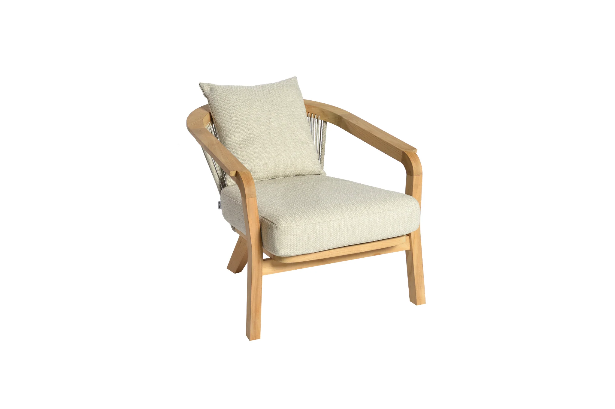 Chepri | Lage Lounge Stoel | Teak - Image 4