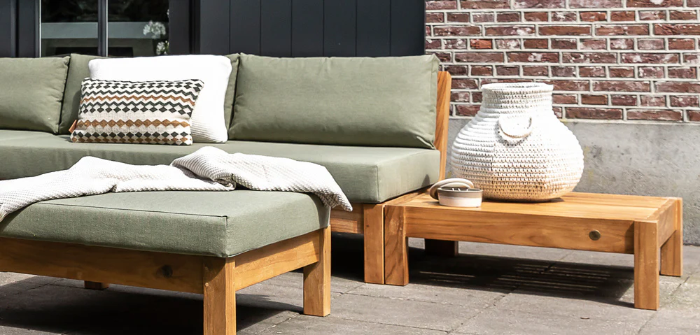 Coffee Bay Loungeset | kleine hoekopstelling met hocker - Image 4