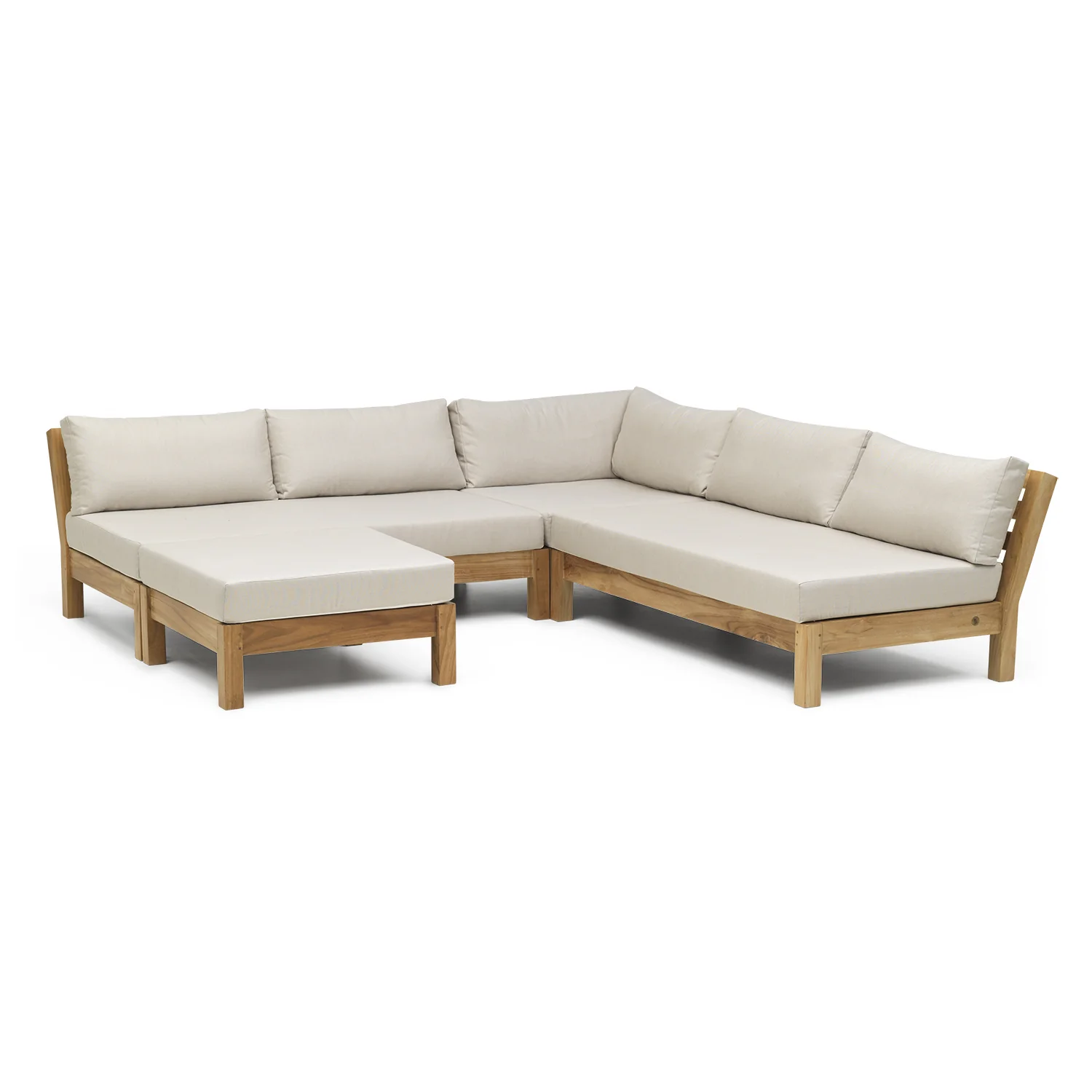 Coffee Bay Loungeset | kleine hoekopstelling met hocker - Image 6