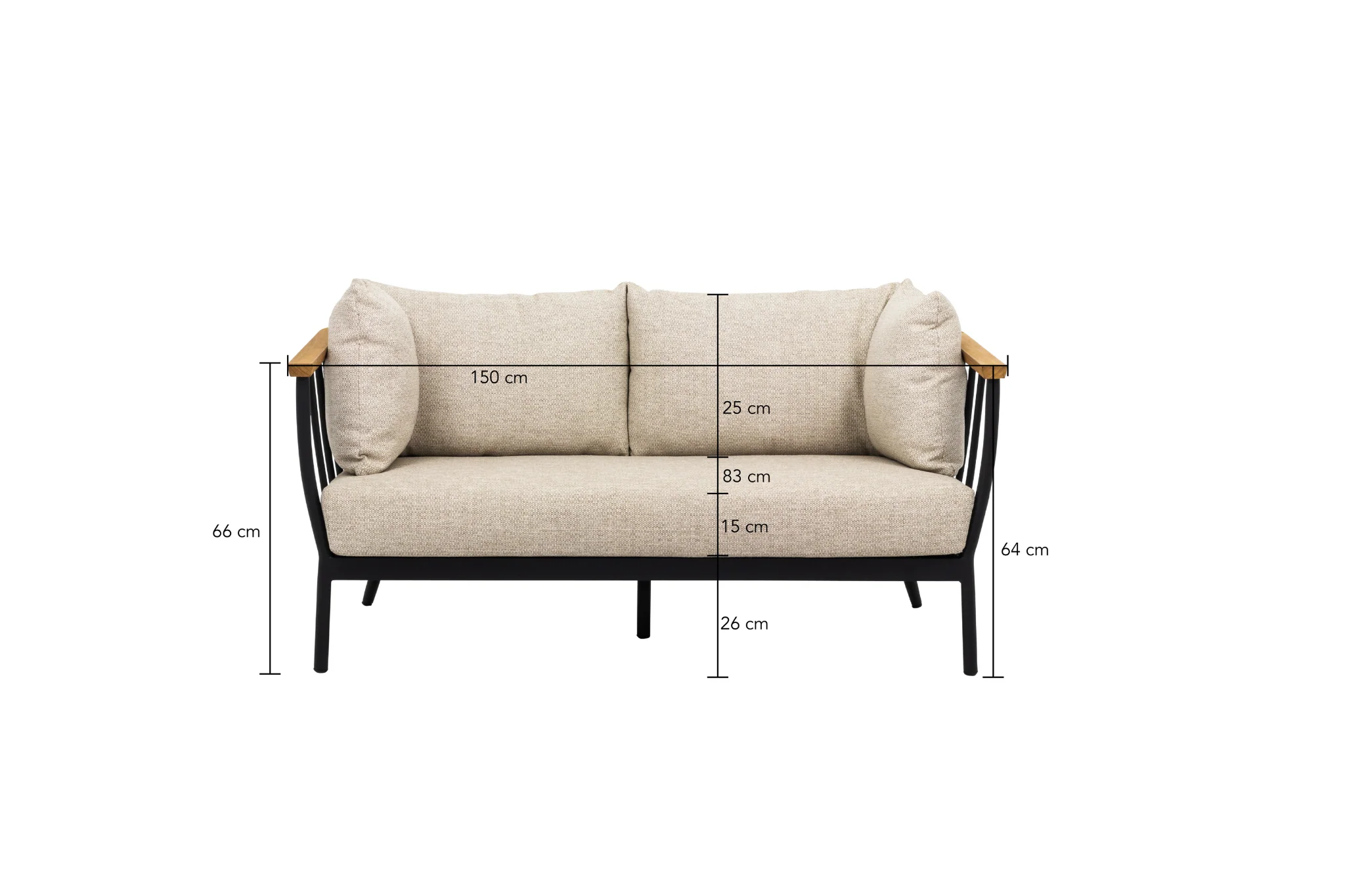 Apple Bee | Condor | 2- zits Sofa | - Image 4