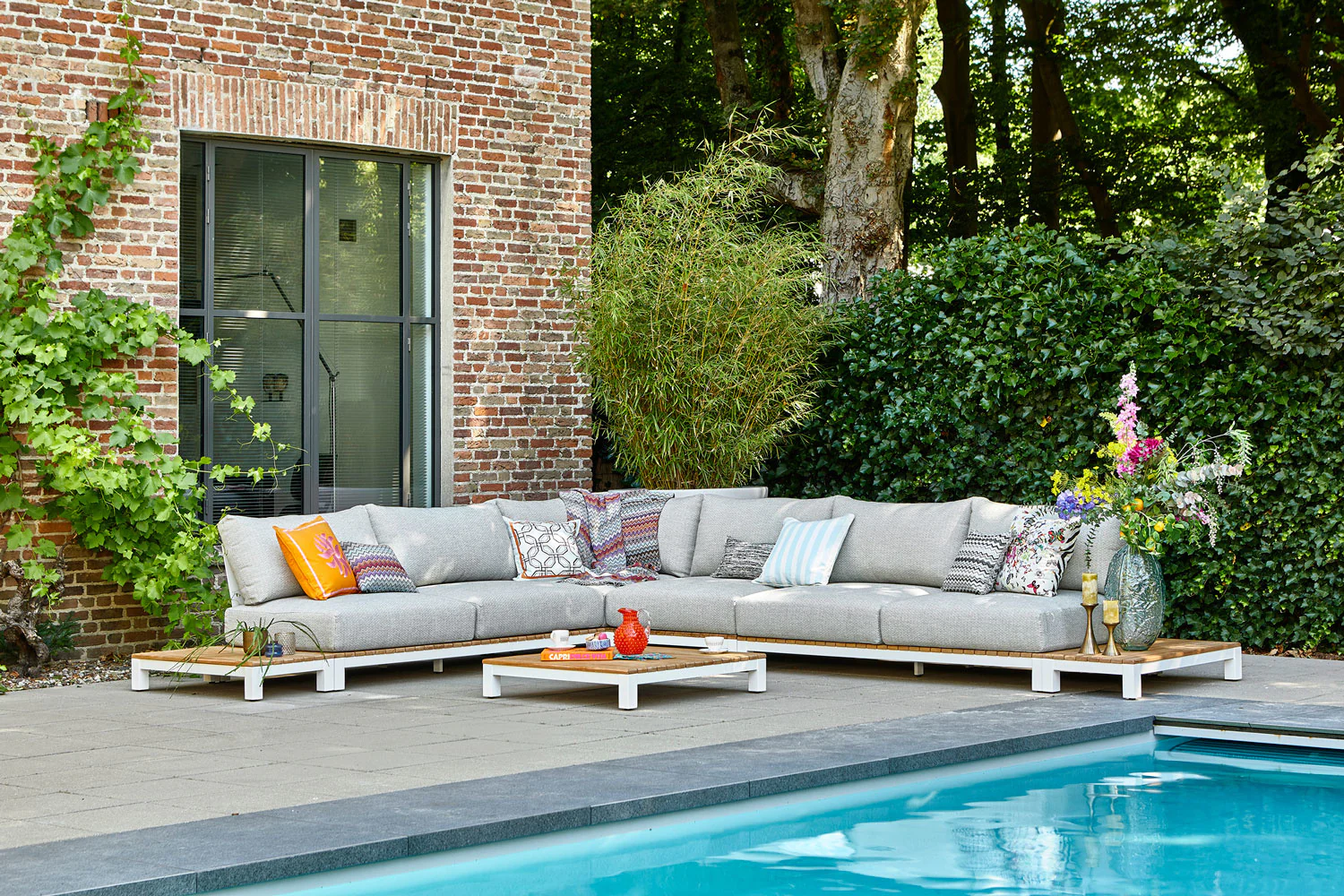 Suns | Evora | Loungeset | Grote Hoekopstelling |