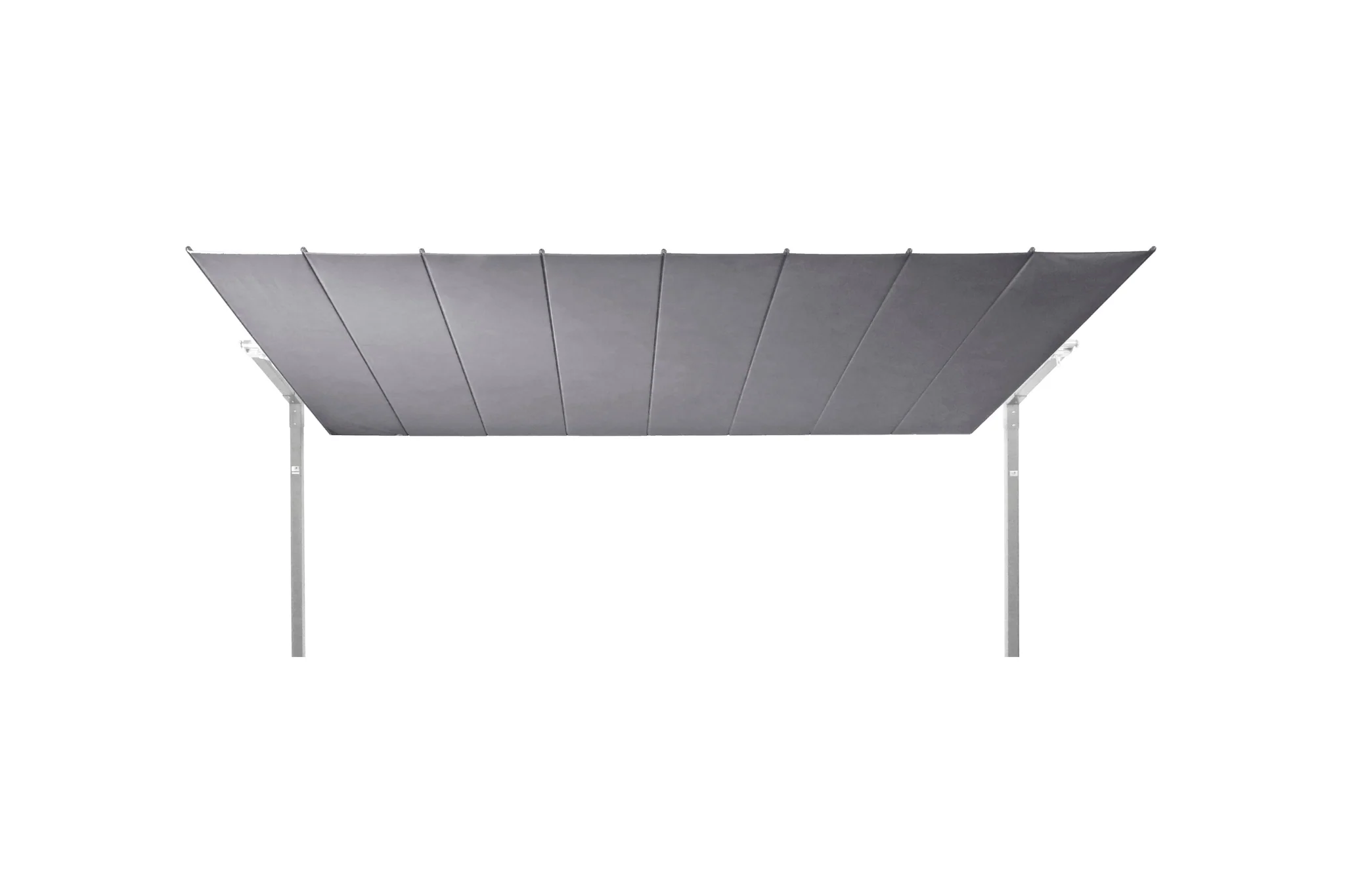 Flexy | Vrijhangende parasol | Zilver - Image 2