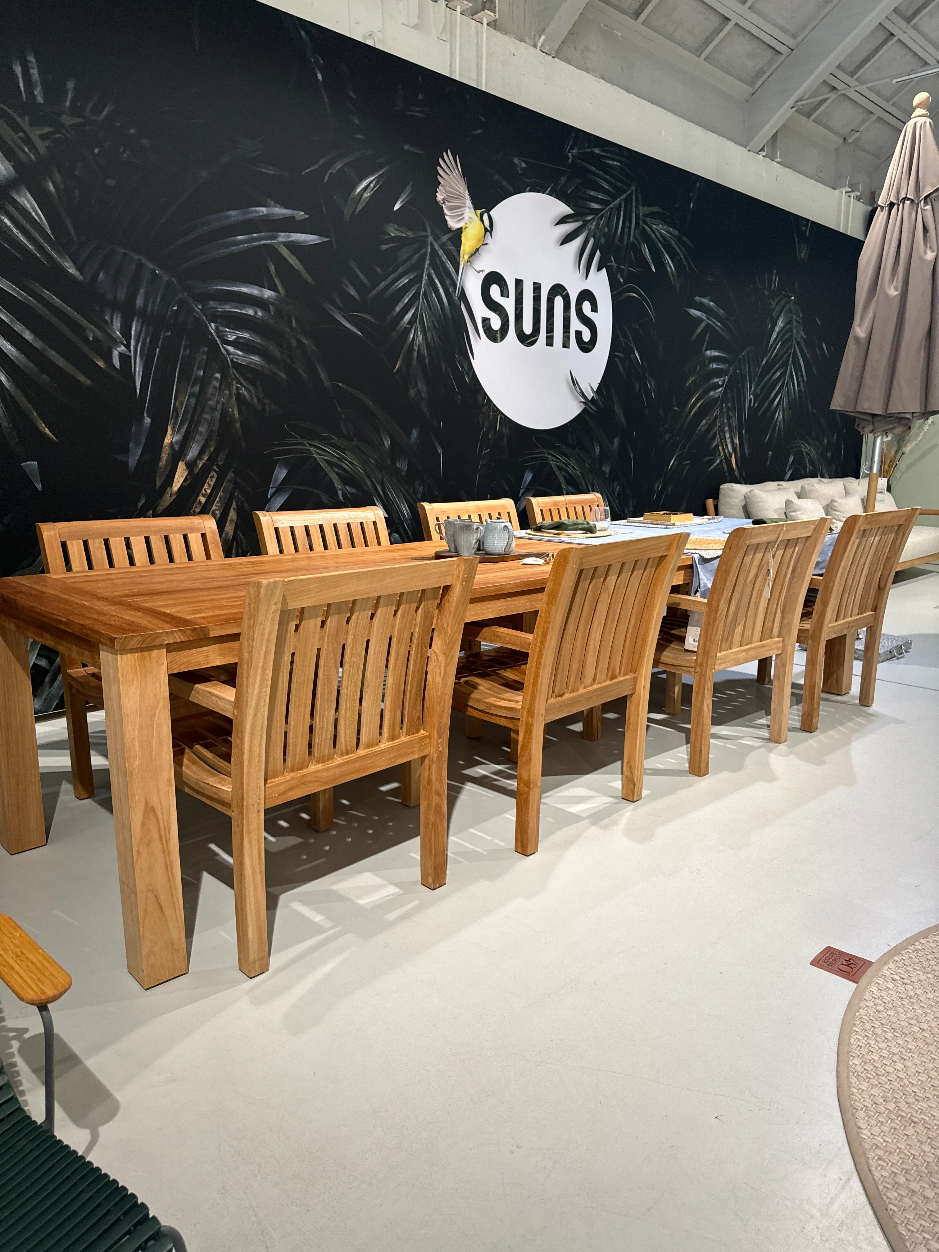 James 350 x 100cm met 8 comfort stoelen - Image 2