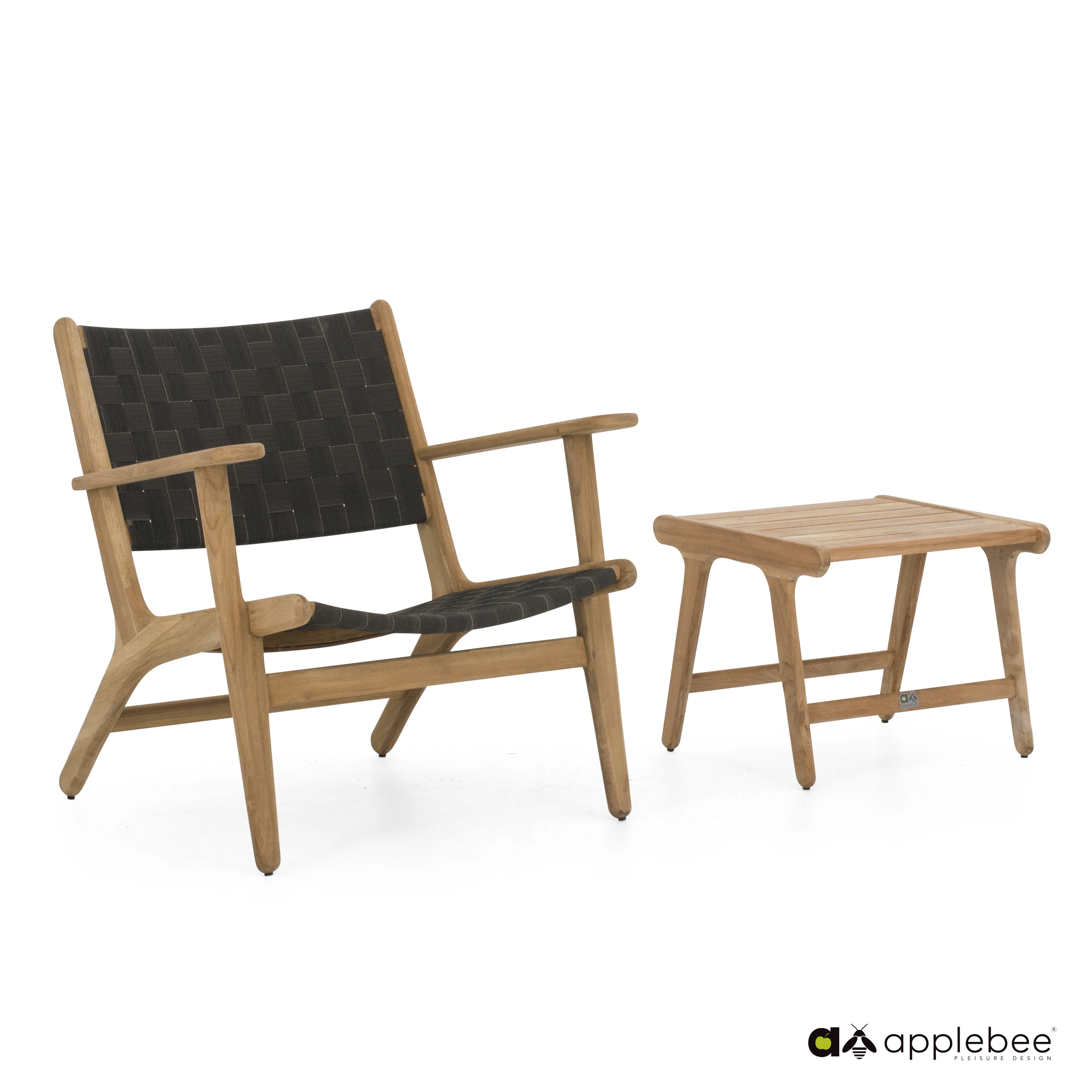 Apple Bee | Luc | Lage Rug Loungestoel | - Image 4