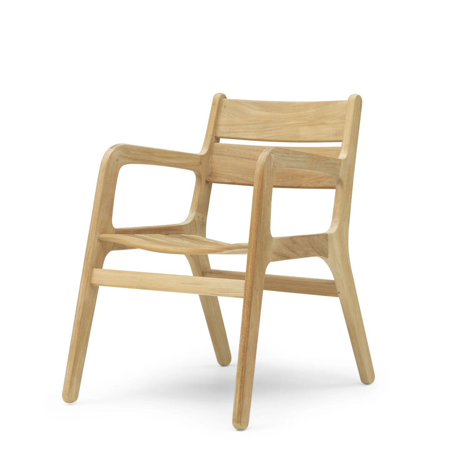 Norden dining chair teak | met zit en rugkussen - Image 4