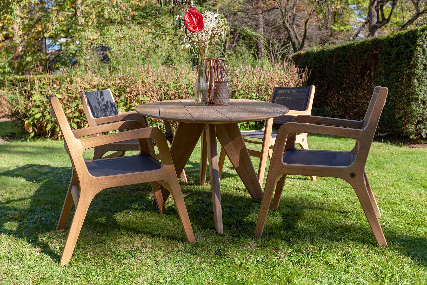 Norden dining tuinstoel met textileen - Image 5