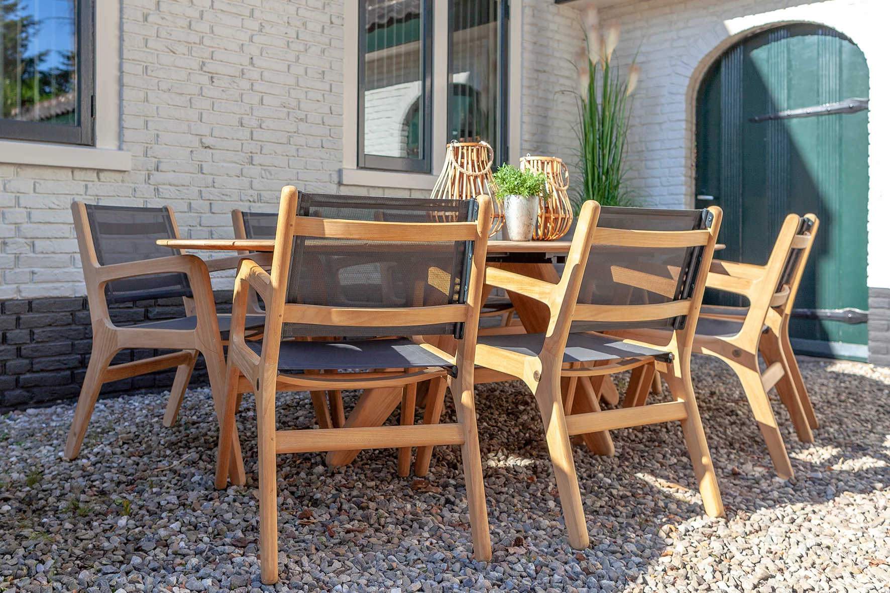 Norden dining tuinstoel met textileen - Image 9