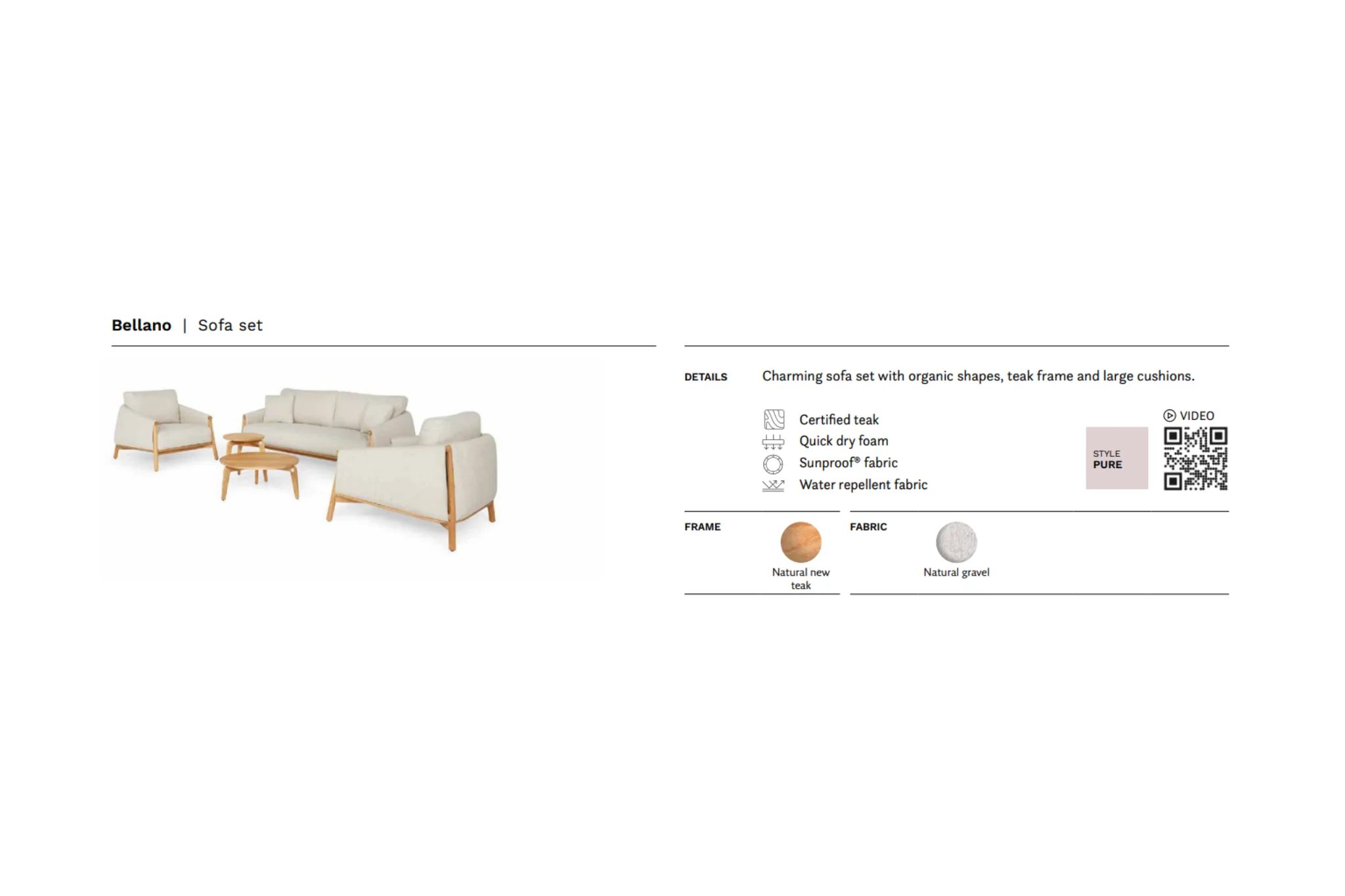 Suns | Bellano | Sofa Set | Groot - Image 3