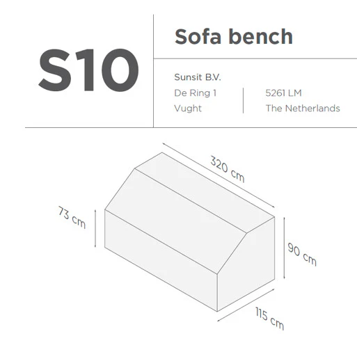 Suns | Beschermhoes | Loungeset | 2xs10