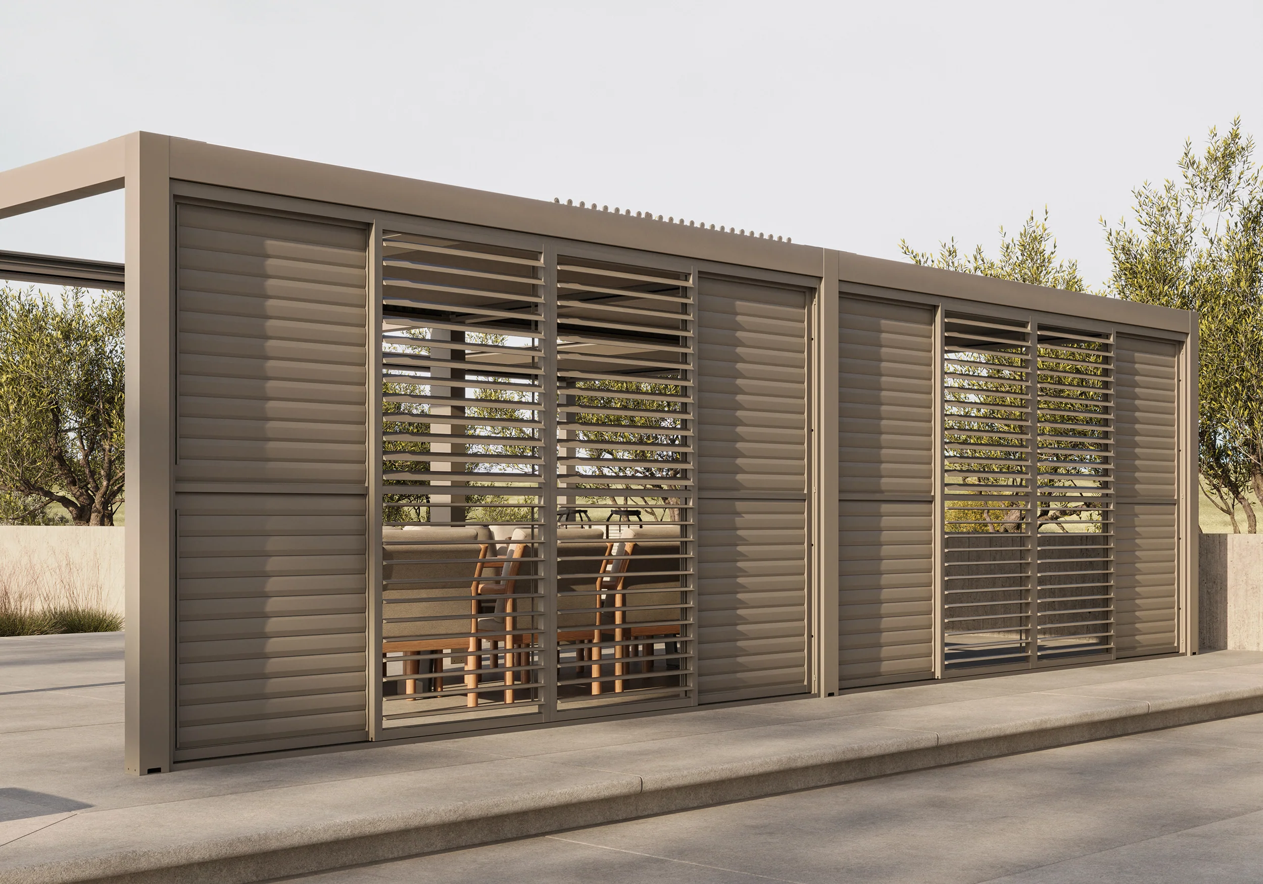 SUNS | Luxe Gazebo | Overkapping | Electric Retractable - Image 3