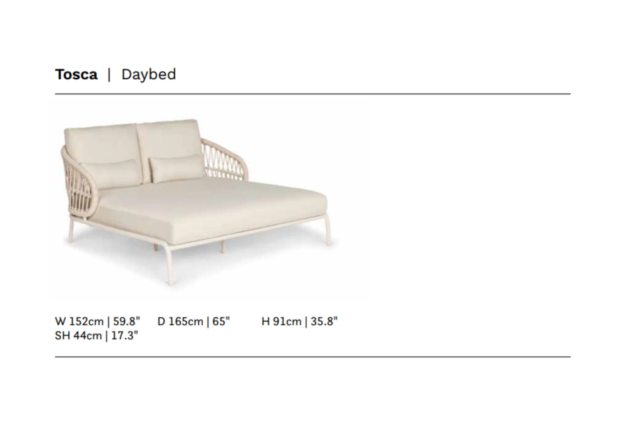 Suns | Tosca | Daybed | - Image 4