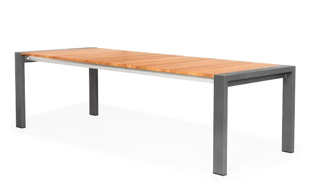 Tuintafel Rialto | Teak Top | 262/330x100 | - Image 6