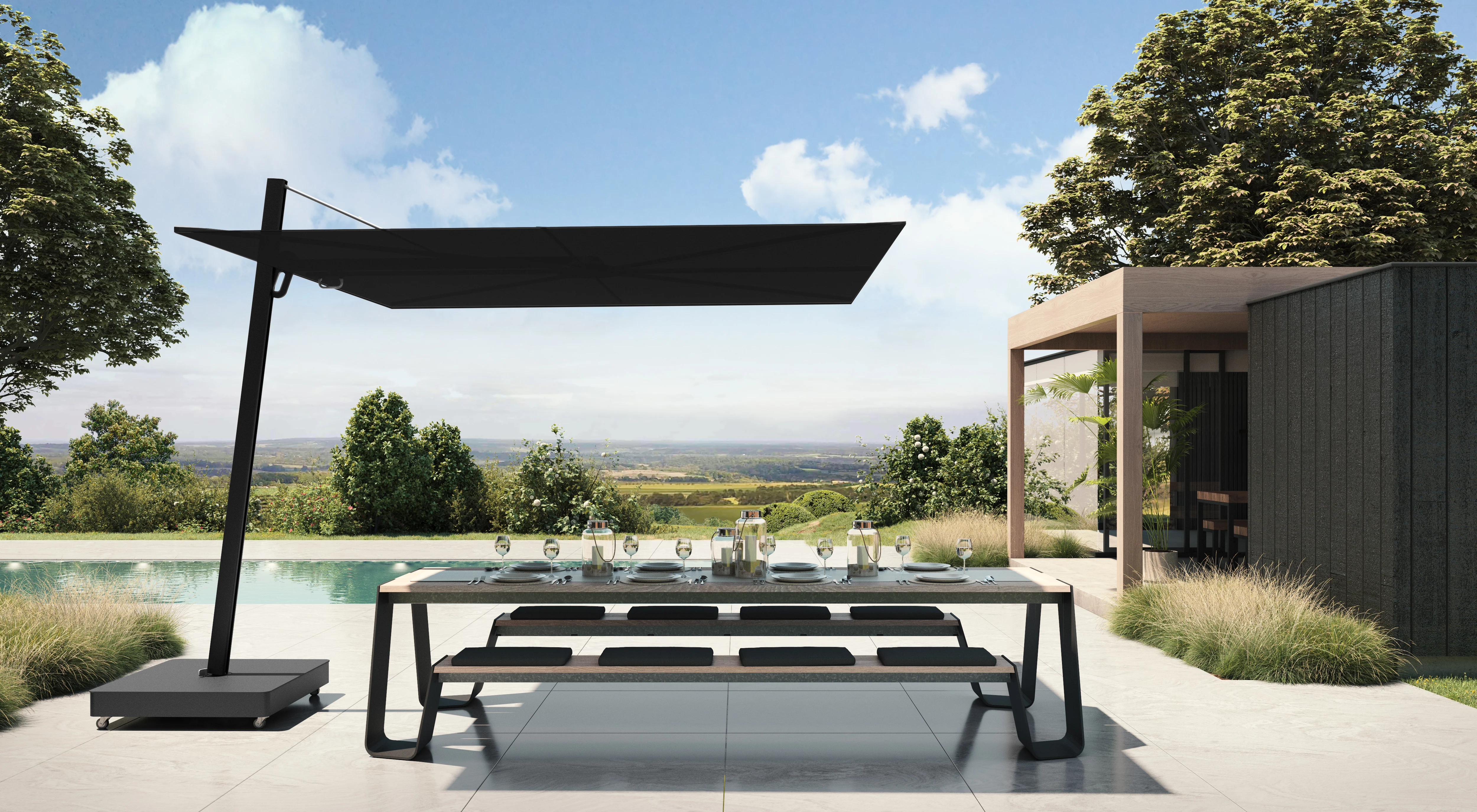 Umbrosa | Versa | Parasol | PX | 3x3m | - Image 4