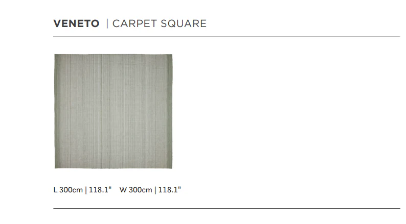 Veneto | Vloerkleed | Vierkant 300x300cm | Meerdere kleuren leverbaar - Image 9