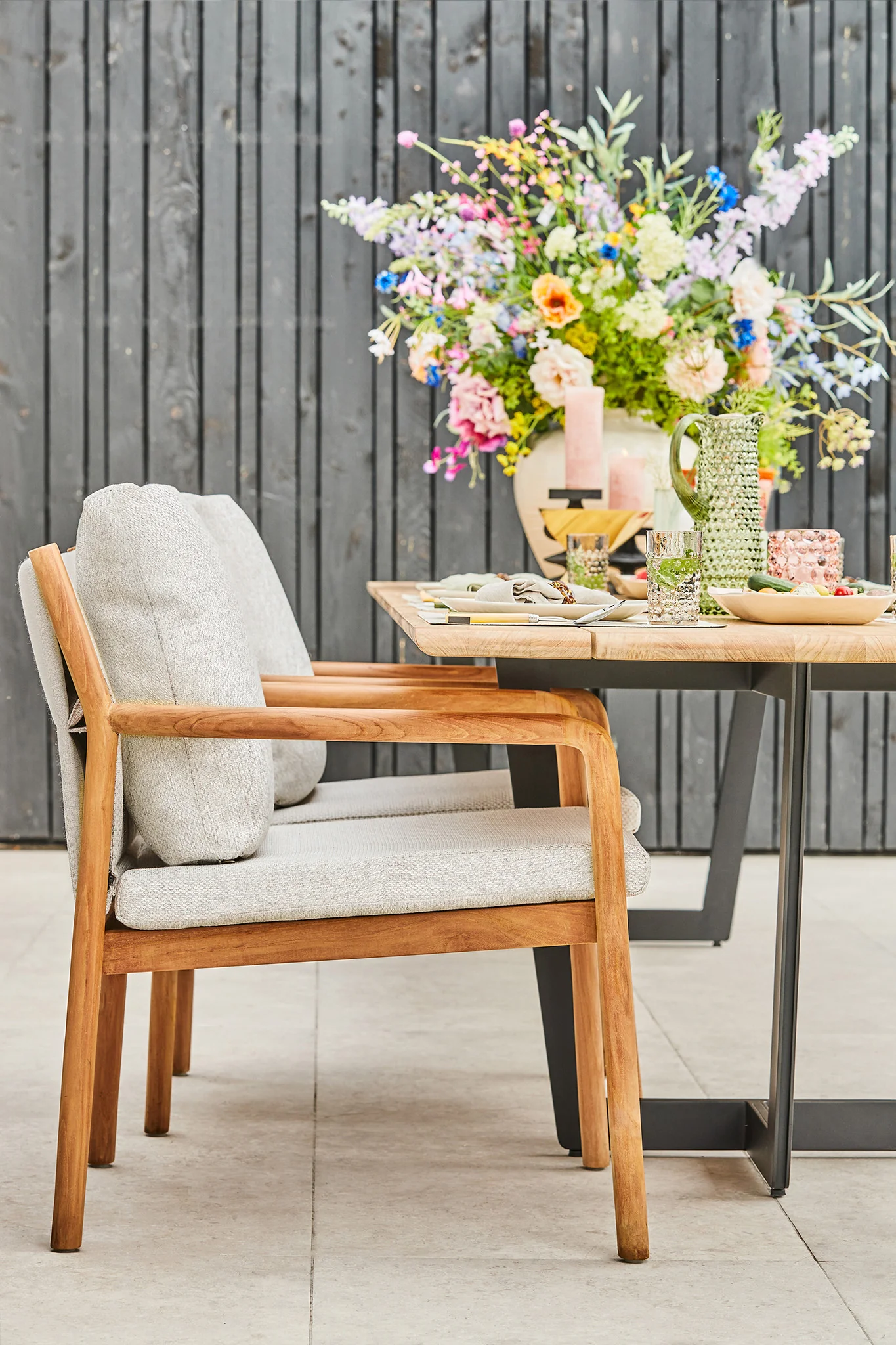 Vittoria  tuinstoel | Teak Frame - Image 11