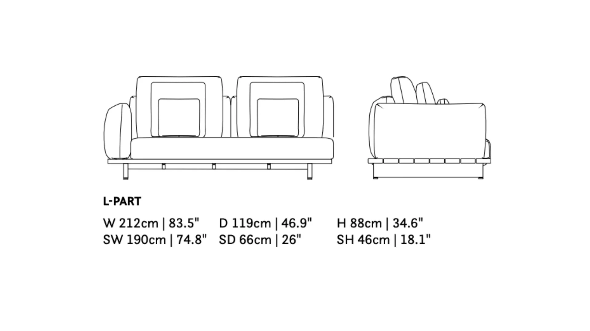 Suns | Volar | Sofaset | Grote Ibiza Opstelling | - Image 7