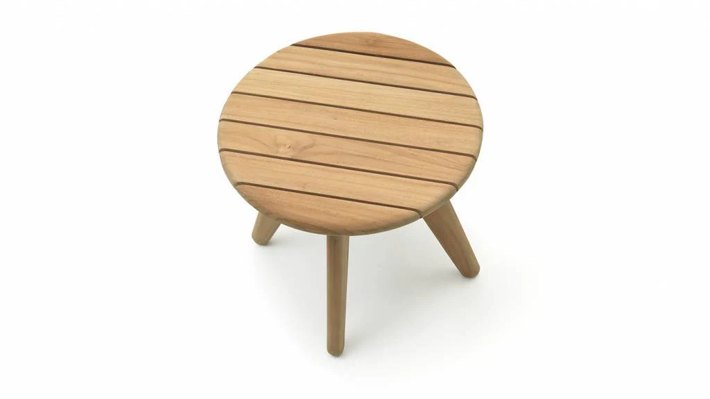 Norden bijzettafel | Teakhout | Rond - Image 3
